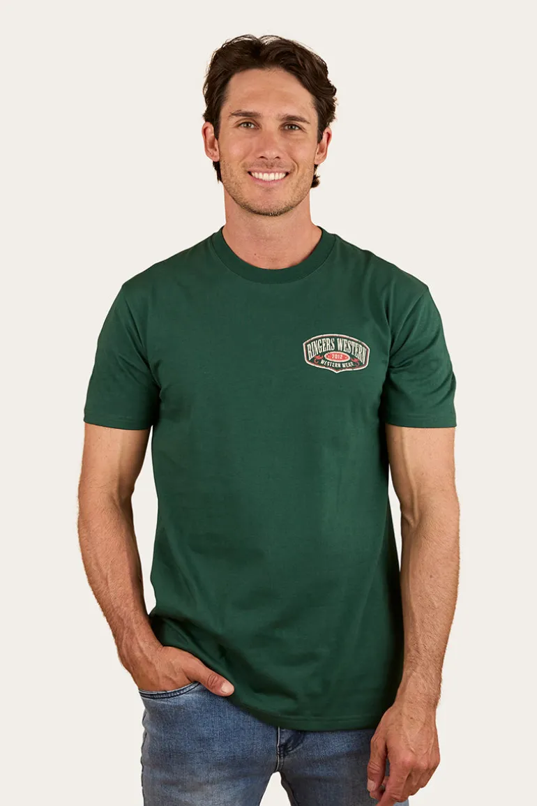Bars Best Mens Stock Fit T-Shirt - Pine