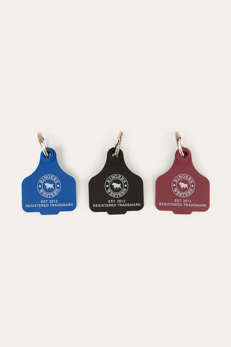 Cattle Tags - 3 Pack - Black / Royal Blue / Burgundy