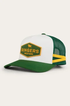 Cunningham Kids Trucker Cap - Lake Green