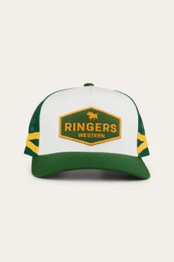 Cunningham Kids Trucker Cap - Lake Green