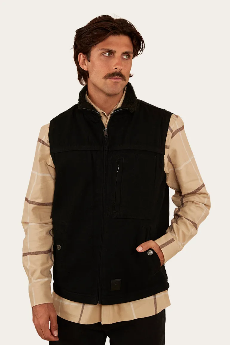 High Country Mens Vest - Black
