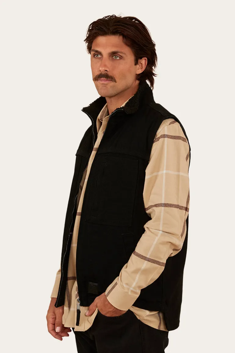 High Country Mens Vest - Black