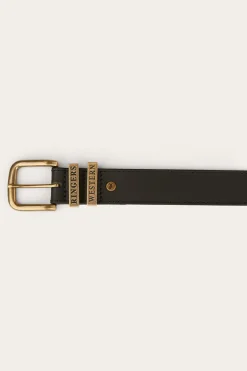James Belt - Black / Gold
