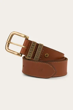 James Belt - Tawny Brown / Gold