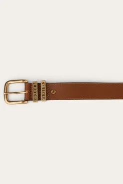 James Belt - Tawny Brown / Gold
