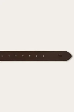 James Kids Belt - Dark Brown / Silver