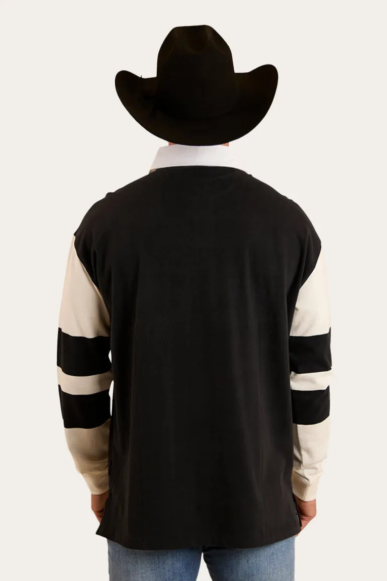 Lowden Rugby Jersey - Black / Off White