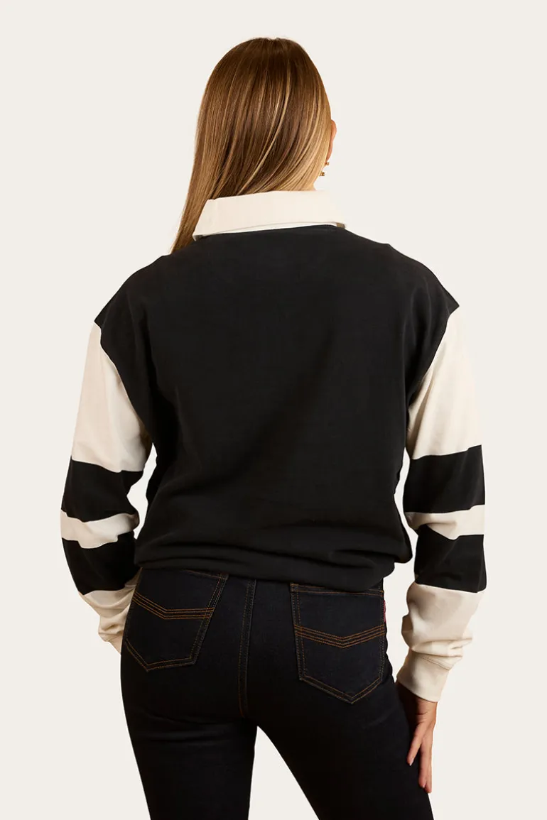 Lowden Rugby Jersey - Black / Off White