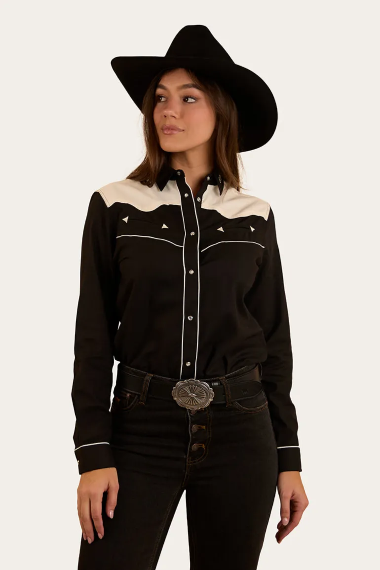 Musgraves Womens Western Shirt - Black