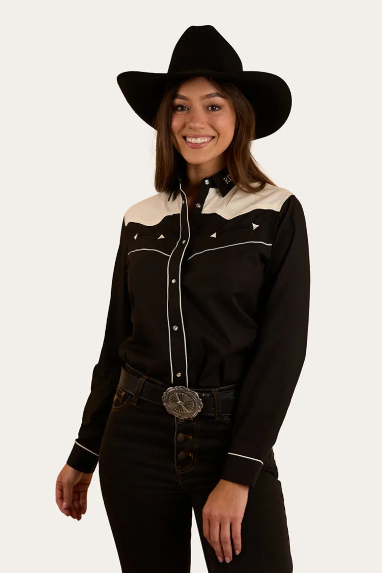 Musgraves Womens Western Shirt - Black