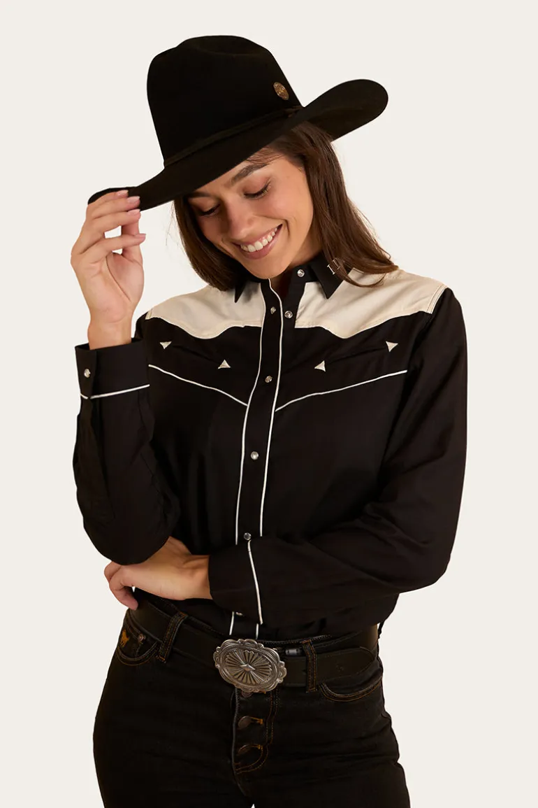 Musgraves Womens Western Shirt - Black