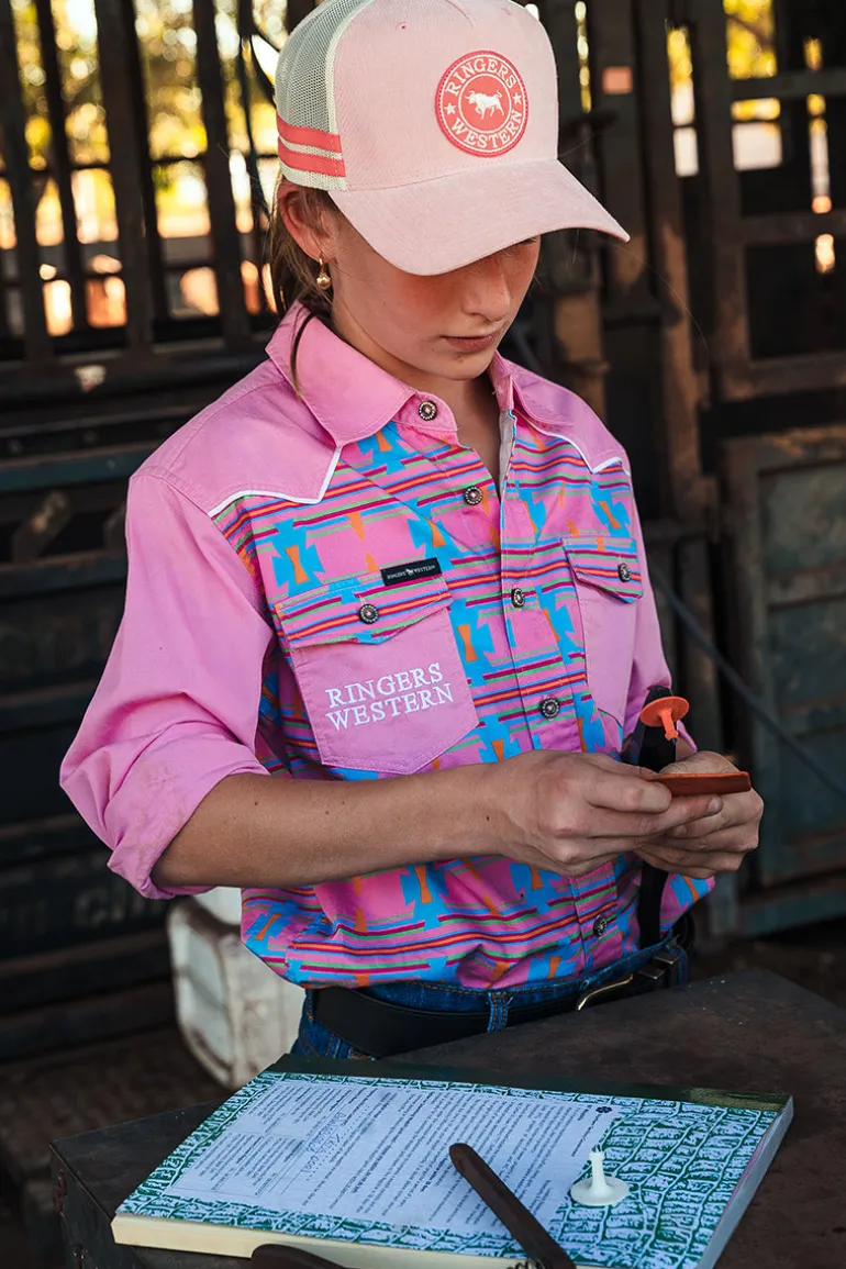 Oakley Kids Limited Edition Work Shirt - Pink