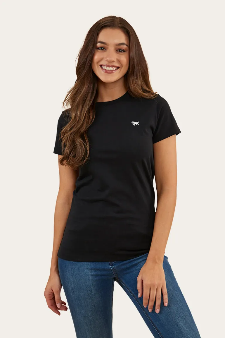 Reeves Womens Classic Fit T-Shirt - Black