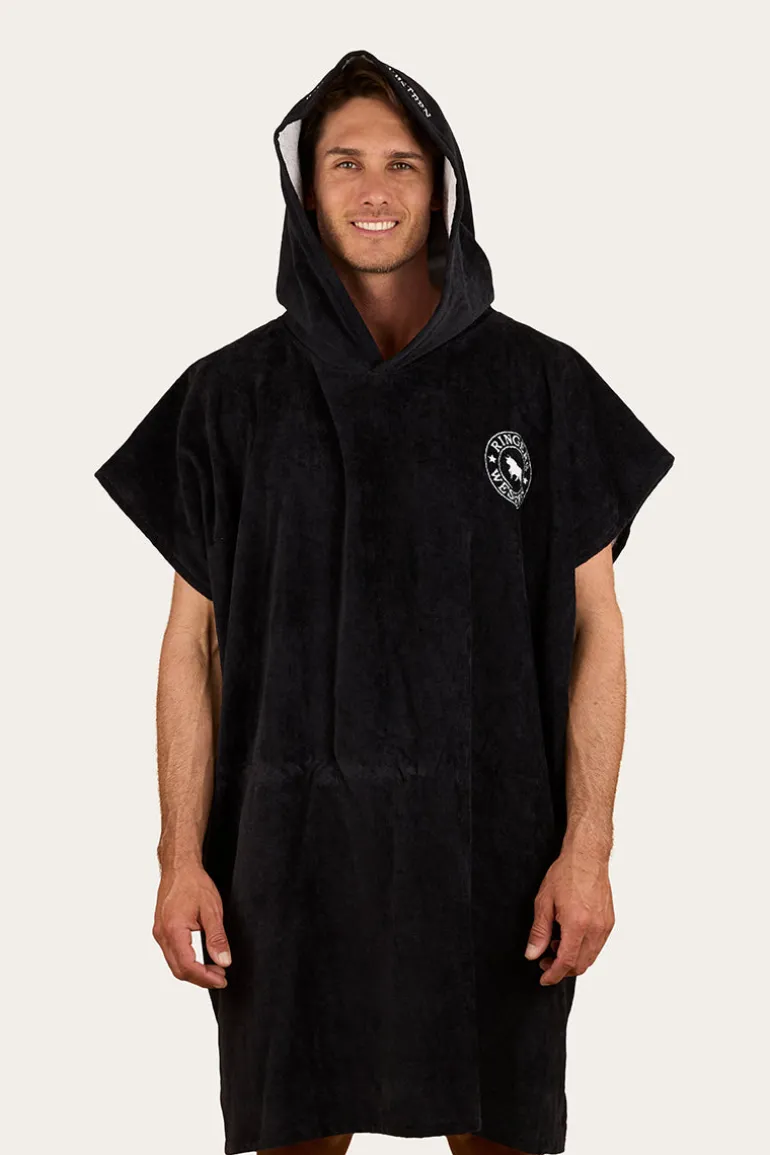 Ringers Western Hooded Towel - Black