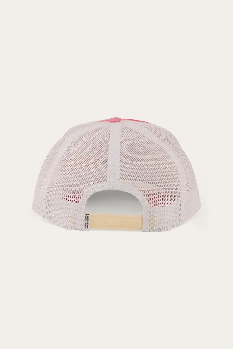 Signature Bull Trucker Cap - Pink Camo