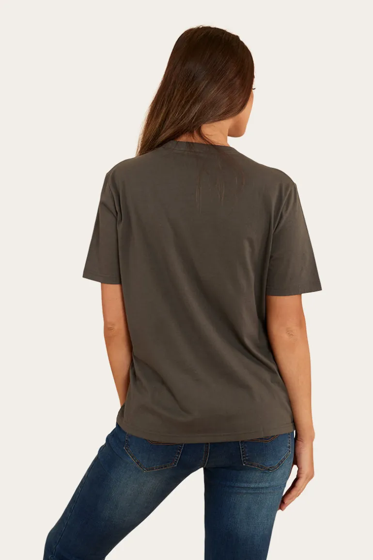 Somerset Womens Loose Fit T-Shirt - Vintage Black
